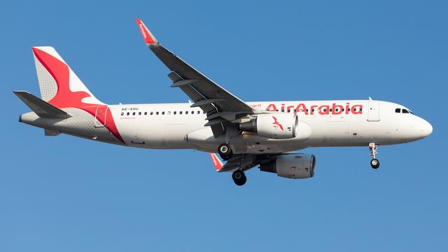A6-AOU:Airbus A320-200:Air Arabia